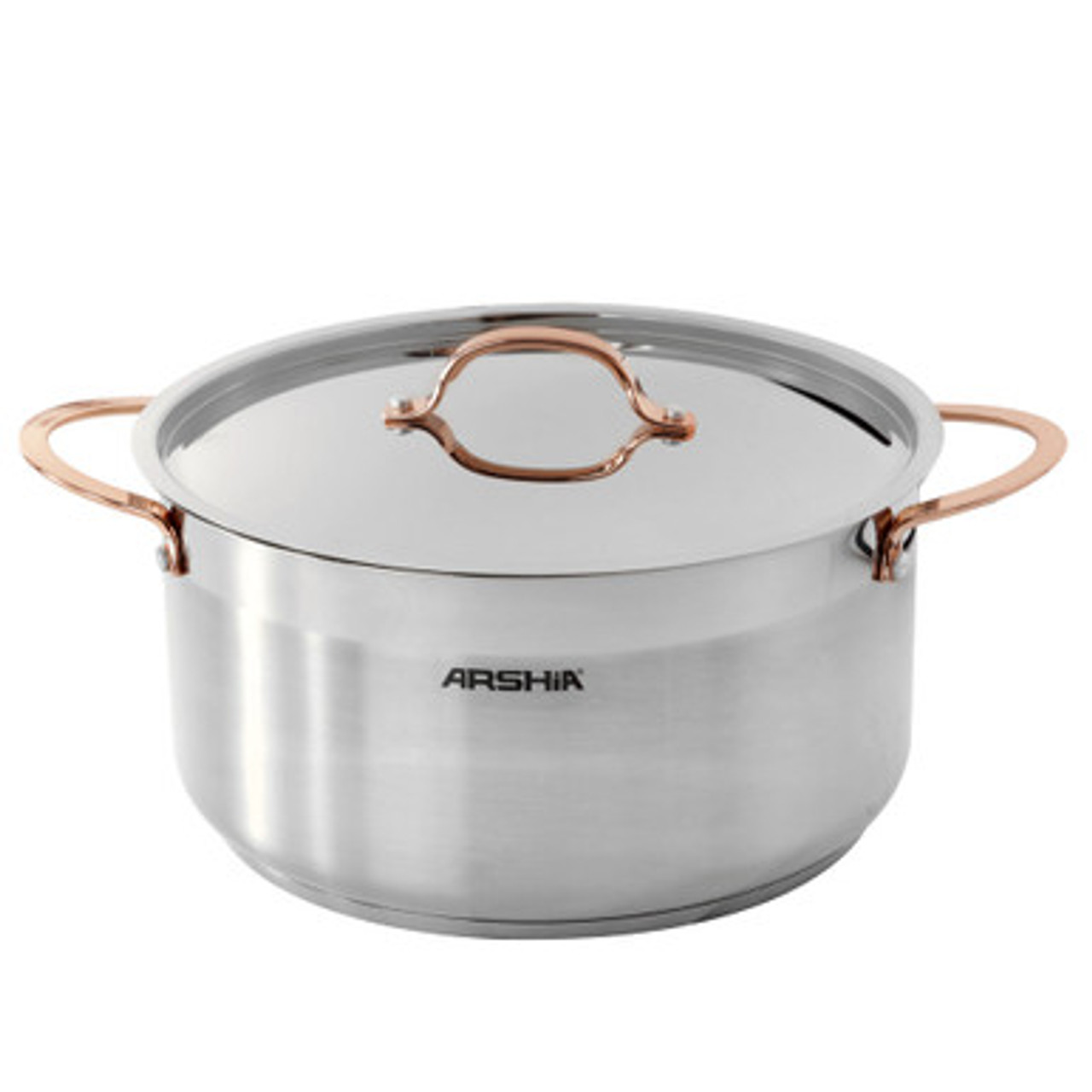 طقم أرشيا من الفولاذ المقاوم للصدأ مكون من 12 قطعة نحاسية - الصورة 4