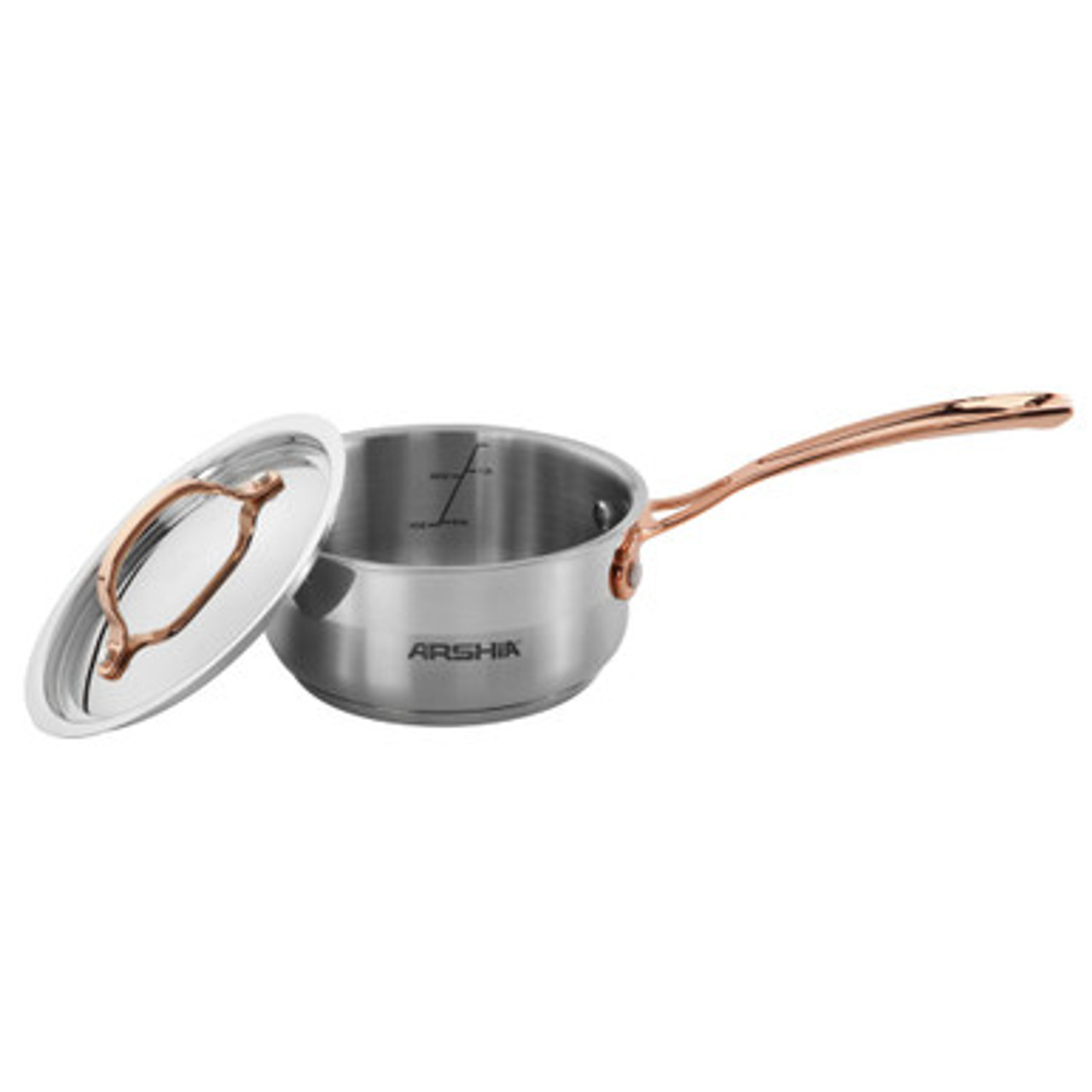 طقم أرشيا من الفولاذ المقاوم للصدأ مكون من 12 قطعة نحاسية - الصورة 7